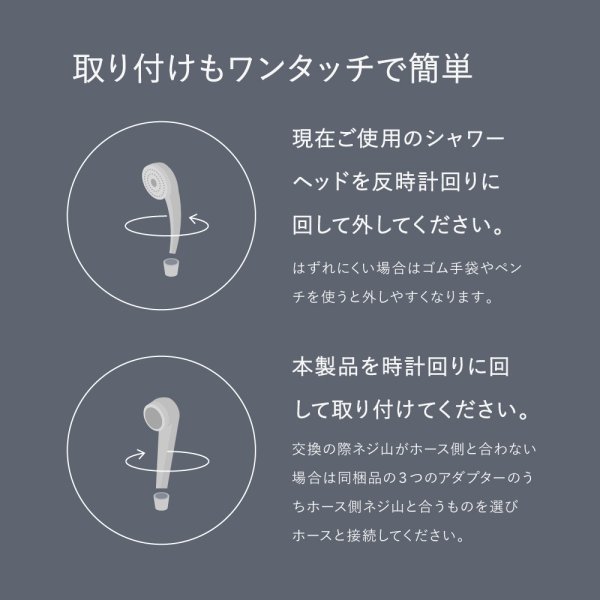 画像2: ナノバブルシャワーヘッド　脱塩素カートリッジ（3本入り） (2)