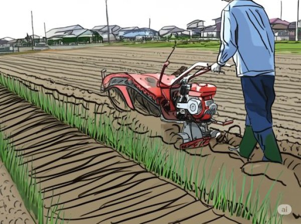 画像1: [お任せマイ畑] 機械で土寄せ 代行サービス (1)