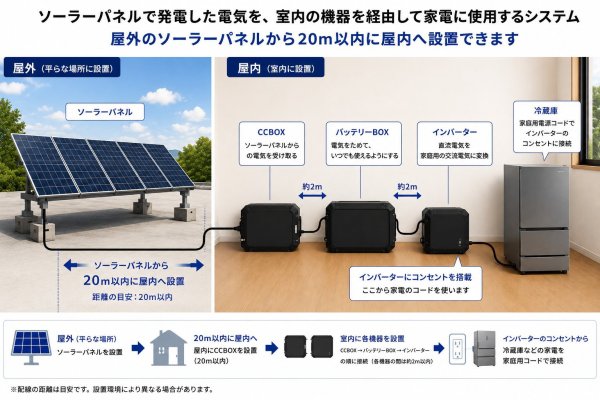 画像1: 停電対策ソーラーDIYキット プレミアムサポートチケット (1)